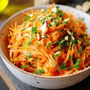German Carrot and Apple salad