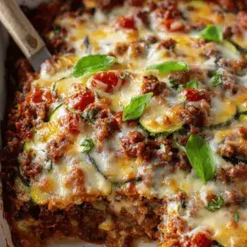 Zucchini Pizza Casserole