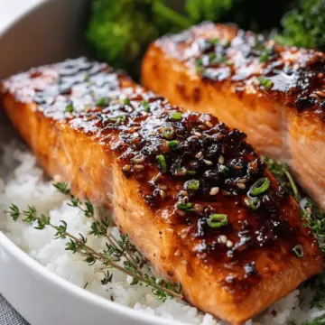 Air Fryer Honey Garlic Salmon