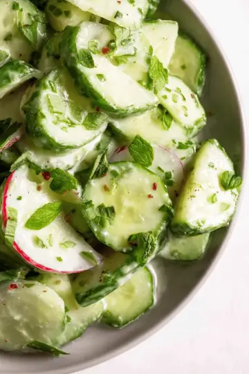Apple Cucumber Salad
