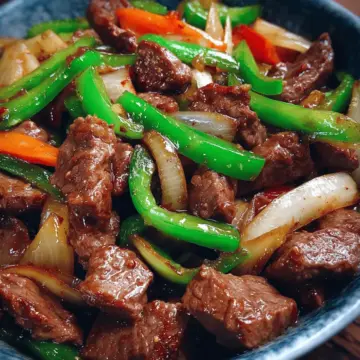 Pepper Steak with Onion Stir Fry Recipe
