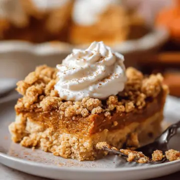 Pumpkin Pie Crumble