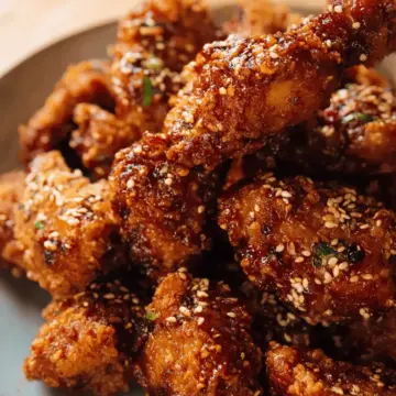 Soy Garlic Korean Fried Chicken