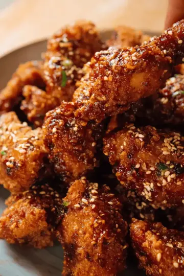 Soy Garlic Korean Fried Chicken