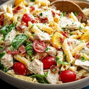 Chicken Club Pasta Salad