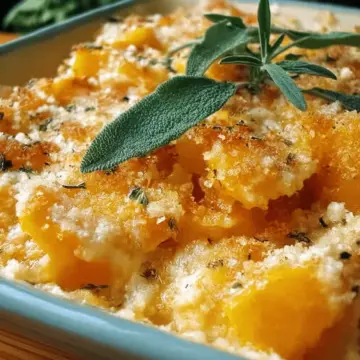 Merritt's Butternut Squash Gratin