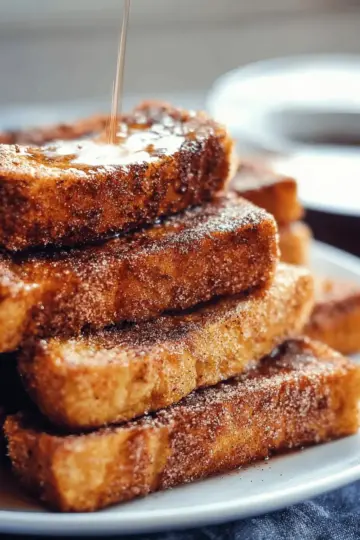 Cinnamon French Toast Sticks