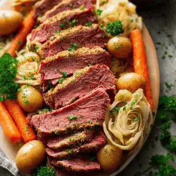 Crockpot Corned Beef And Cabbage
