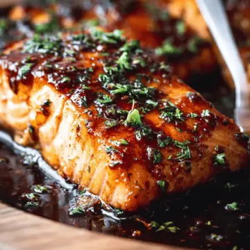 Honey Garlic Glazed Salmon