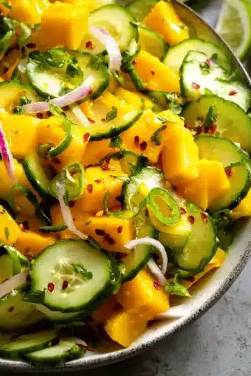 Cucumber Mango Salad