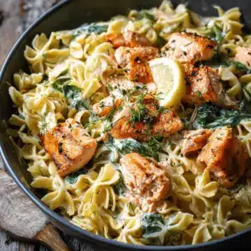 The Best Creamy Salmon Pasta