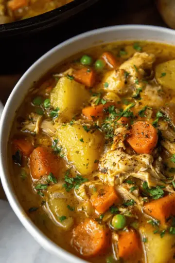 Slow Cooker Chicken Stew