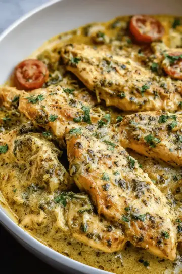 Creamy Pesto Chicken
