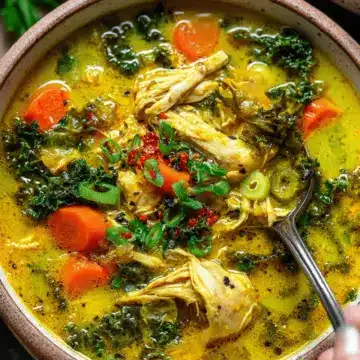 Anti Inflammatory Turmeric Chicken Soup