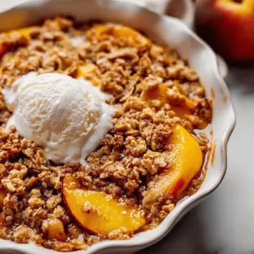 Perfect Peach Crisp