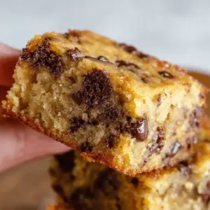 Banana Chocolate Chip Bars