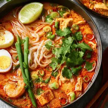 Thai Red Curry Noodle Soup