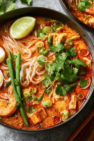 Thai Red Curry Noodle Soup