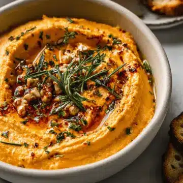 Pumpkin Whipped Feta Dip