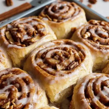 Soft-Baked Apple Cinnamon Rolls