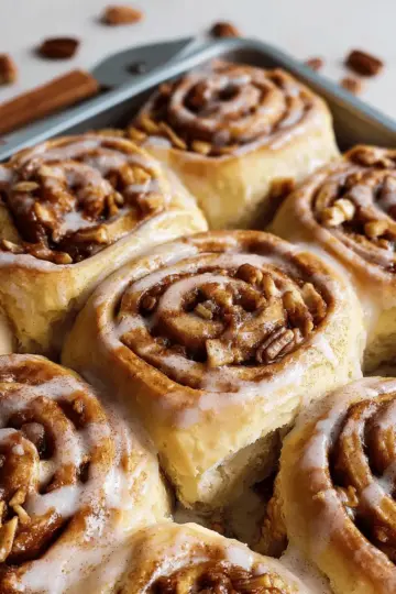 Soft-Baked Apple Cinnamon Rolls