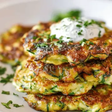 Crispy Zucchini Fritters