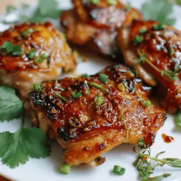 Viral Garlic Miso Chicken Thighs