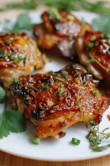 Viral Garlic Miso Chicken Thighs