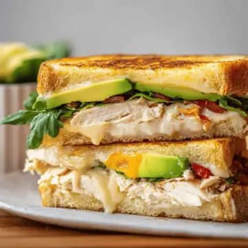 Chipotle Chicken Avocado Melt