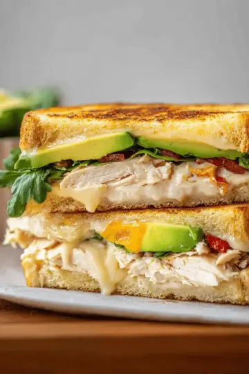 Chipotle Chicken Avocado Melt