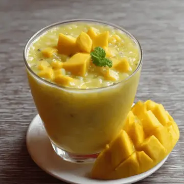 Sago à la mangue