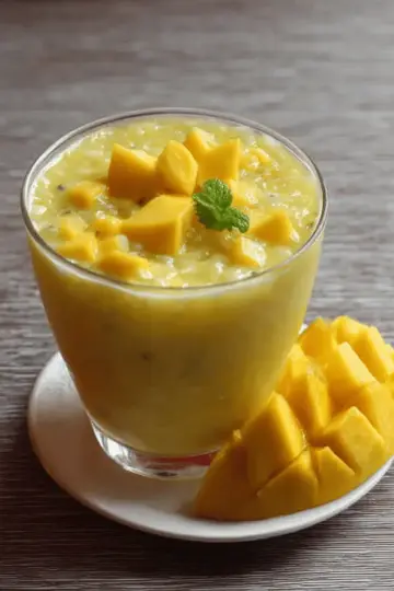 Sago à la mangue
