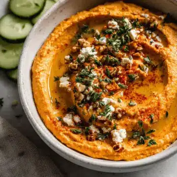 Pumpkin Whipped Feta Dip