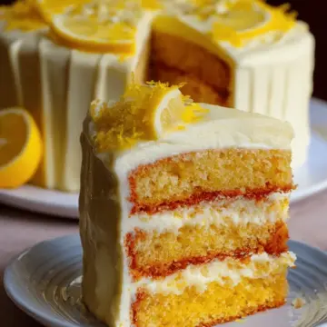 Lemon Velvet Cake