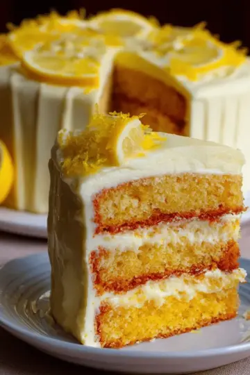 Lemon Velvet Cake