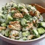 Cucumber Dill Rotisserie Chicken Salad
