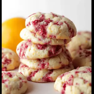 Lemon Raspberry Cookies