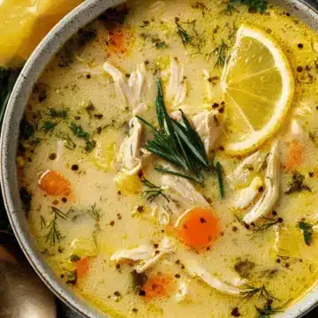 Greek Lemon Chicken Soup
