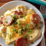 Crock Pot Pierogi and Kielbasa Casserole