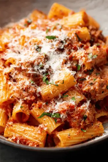 Easy Sausage Rigatoni