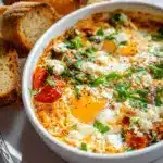 Baked Feta Eggs Recipe