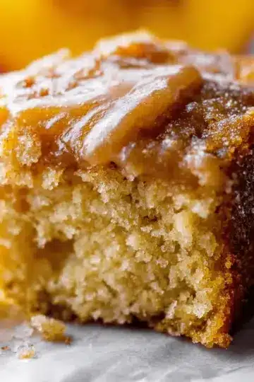 Brown Sugar Peach Cake