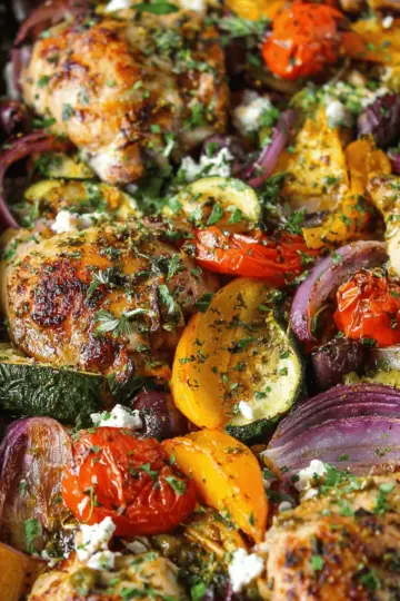 Greek Sheet-Pan Chicken