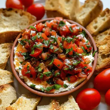 5-Minute Bruschetta Dip