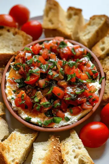 5-Minute Bruschetta Dip