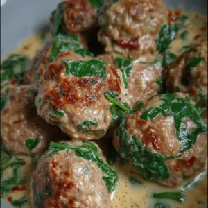 Low-Carb Spinach Turkey Meatballs