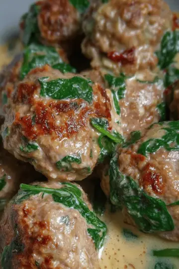 Low-Carb Spinach Turkey Meatballs