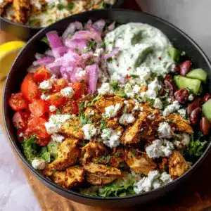 Chicken Gyro Bowls