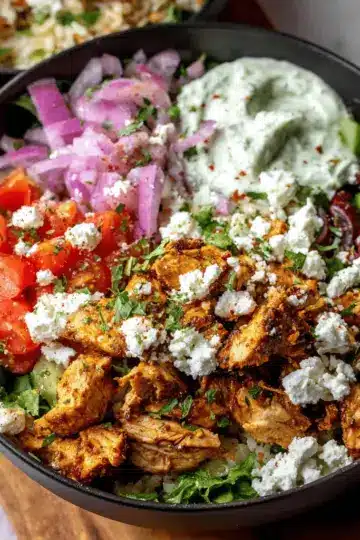 Chicken Gyro Bowls
