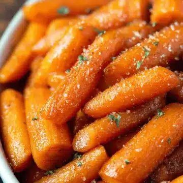 Slow Cooker Glazed Carrots